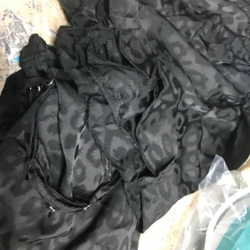 Black lingerie